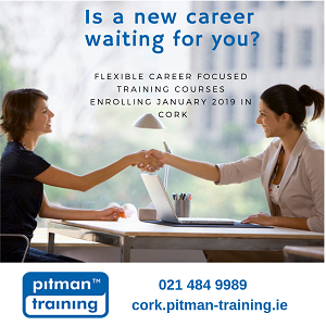 Pitman Training Programming Courses Offered at Cork