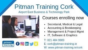 Pitman Graphic Designer Training in Cork