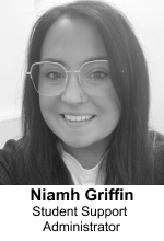 Student Support Administrator, Niamh Griffin