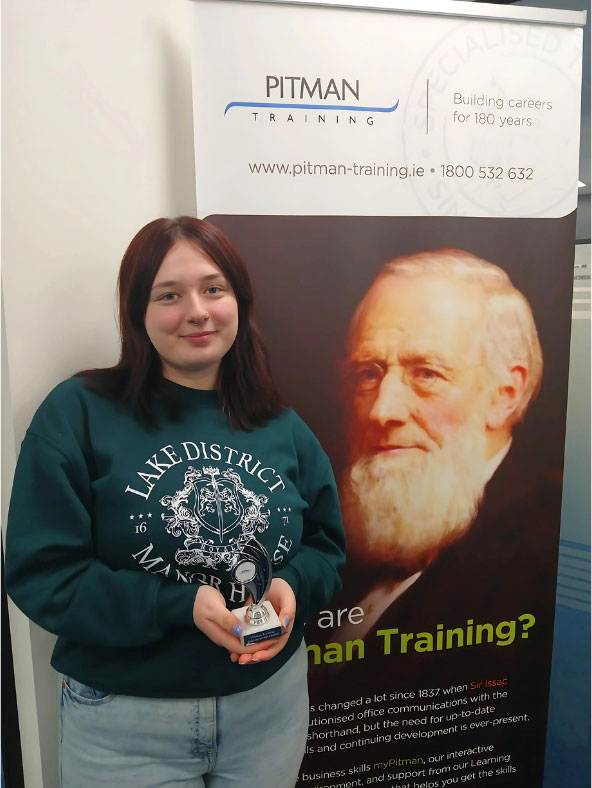 Pitman_Training_Carlow_December_Student_of_the_Month